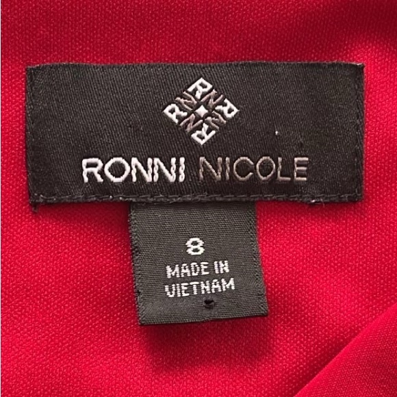 Rony Nicole red dress, size 8 - Picture 8 of 9